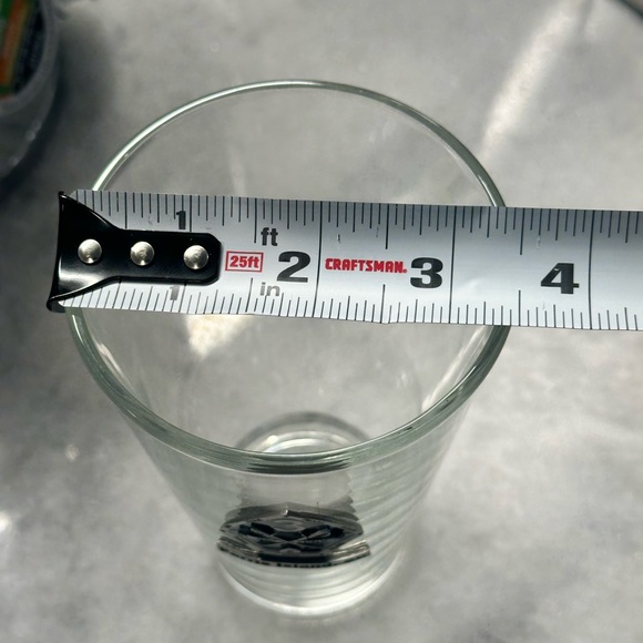 USMC United States Marine Corps 3rd Battalion Parris Island Glass - Picture 2 of 7